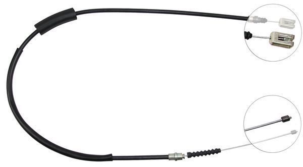 A.B.S. Håndbremsekabel k12397 for RENAULT