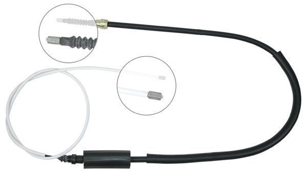 A.B.S. Håndbremsekabel k12408 for RENAULT