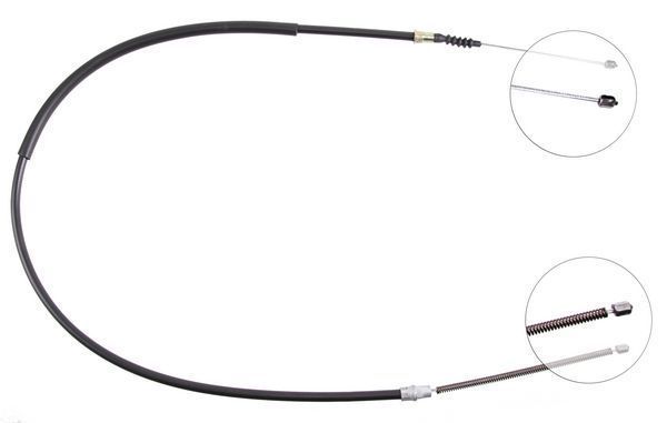 A.B.S. Håndbremsekabel k12458 for RENAULT