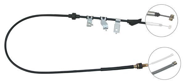 A.B.S. Håndbremsekabel k12498 for ROVER HONDA