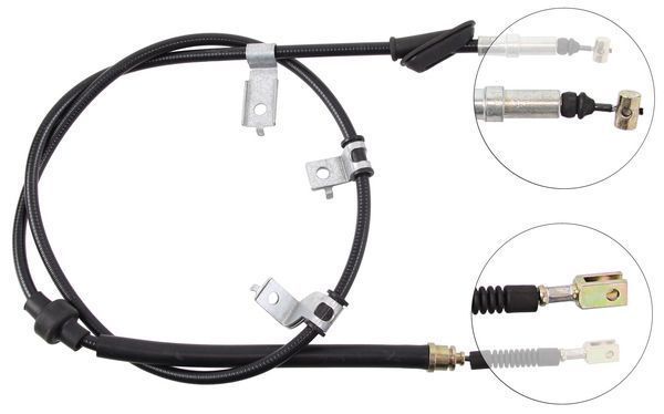 A.B.S. Håndbremsekabel k12508 for HONDA ROVER