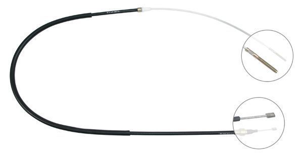 A.B.S. Håndbremsekabel k12526 for VAG VW