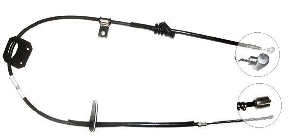 A.B.S. Håndbremsekabel k12628 for SANTANA SUZUKI