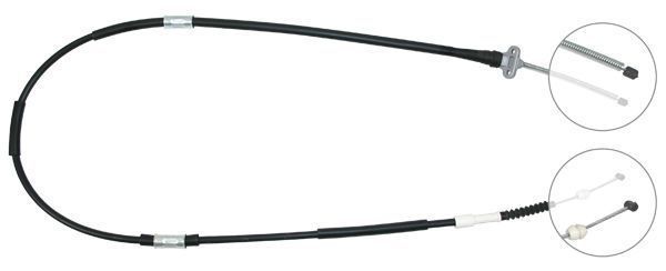 A.B.S. Håndbremsekabel k12668 for TOYOTA