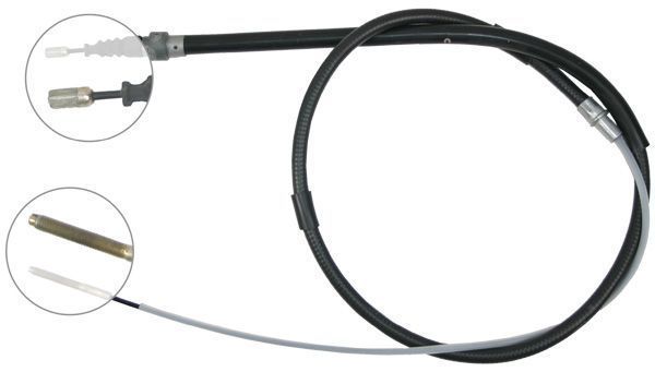 A.B.S. Håndbremsekabel k12756 for VAG