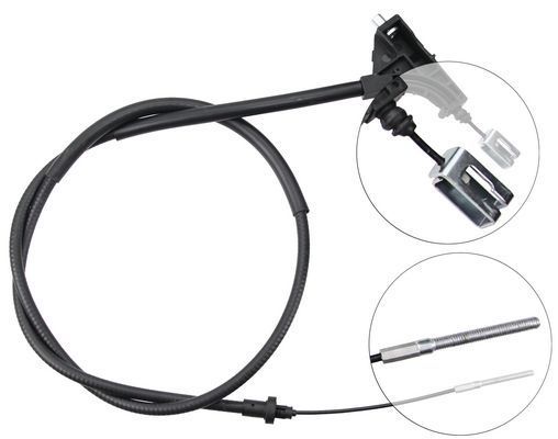 A.B.S. Håndbremsekabel k12761 for PEUGEOT