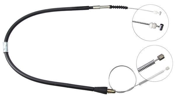 A.B.S. Håndbremsekabel k12798 for TOYOTA