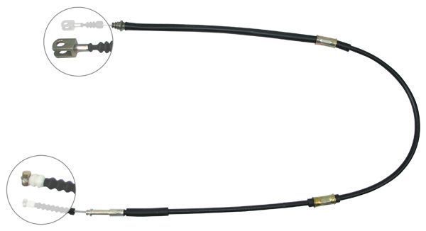 A.B.S. Håndbremsekabel k12808 for TOYOTA