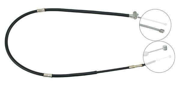 A.B.S. Håndbremsekabel k12818 for TOYOTA