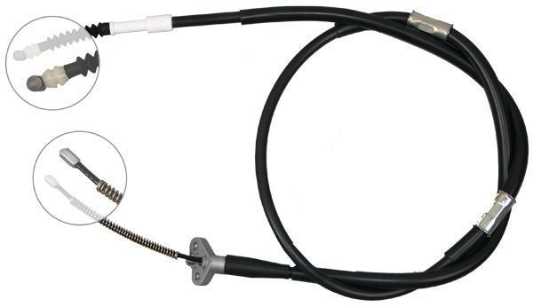 A.B.S. Håndbremsekabel k12877 for TOYOTA