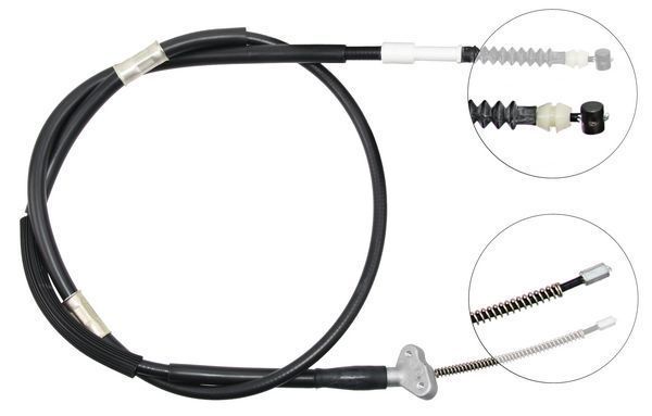 A.B.S. Håndbremsekabel k12888 for TOYOTA