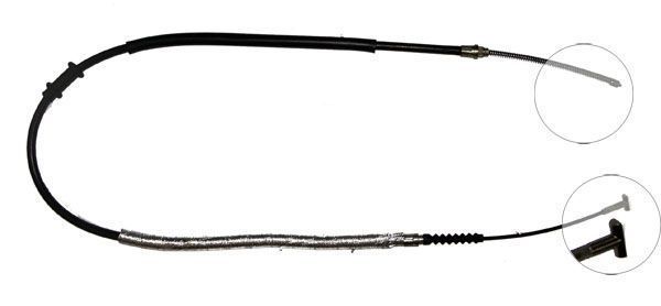A.B.S. Håndbremsekabel k13178 for ALFAROME/FIAT/LANCI