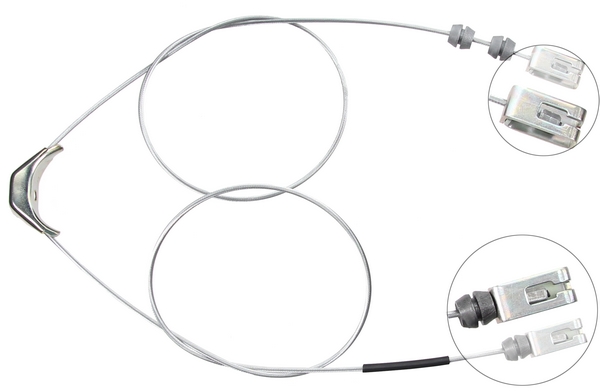 A.B.S. Håndbremsekabel k13381 for OPEL VAUXHALL