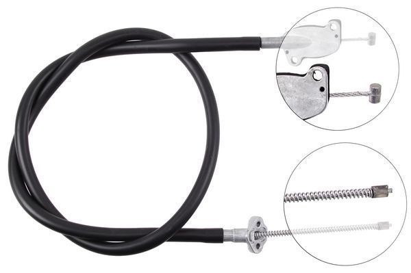 A.B.S. Håndbremsekabel k13427 for DAIHATSU