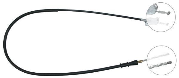 A.B.S. Håndbremsekabel k13468 for DAIHATSU