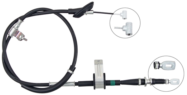 A.B.S. Håndbremsekabel k13528 for SUZUKI