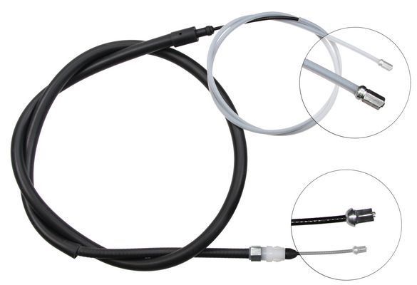 A.B.S. Håndbremsekabel k13636 for PEUGEOT