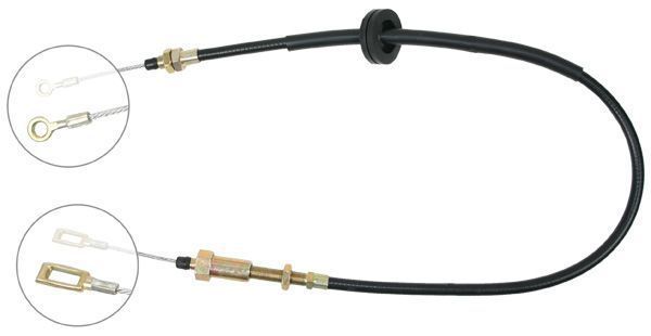 A.B.S. Håndbremsekabel k13761 for FIAT PEUGEOT