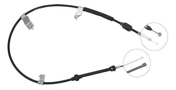 A.B.S. Håndbremsekabel k13847 for HONDA
