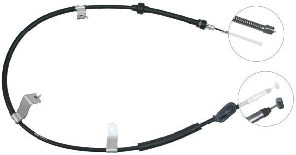 A.B.S. Håndbremsekabel k13898 for HONDA