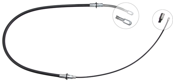 A.B.S. Håndbremsekabel k13901 for CHRYSLER FIAT / LANCIA