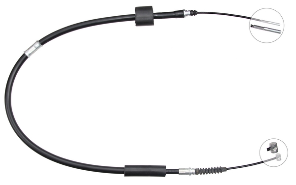 A.B.S. Håndbremsekabel k13975 for TOYOTA