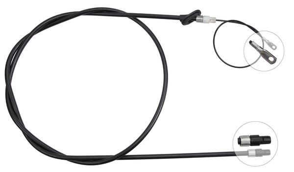 A.B.S. Håndbremsekabel k13980 for MERCEDES-BENZ