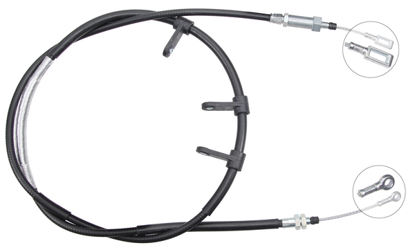A.B.S. Håndbremsekabel k13984 for PEUGEOT FIAT CITROËN VAUXHALL