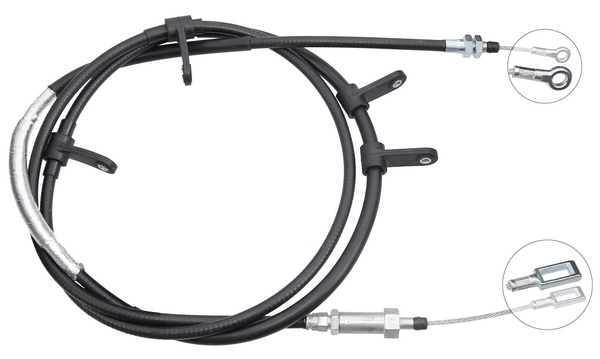 A.B.S. Håndbremsekabel k13985 for PEUGEOT FIAT CITROËN VAUXHALL