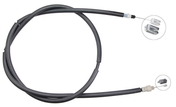 A.B.S. Håndbremsekabel k13999 for PEUGEOT