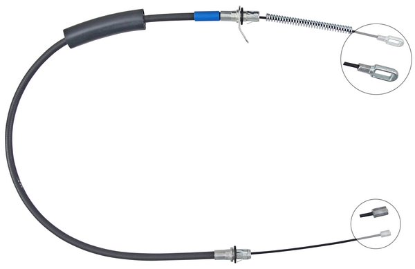 A.B.S. Håndbremsekabel k14050 for DODGE CHRYSLER FIAT / LANCIA
