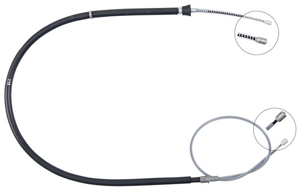 A.B.S. Håndbremsekabel k14054 for VAG