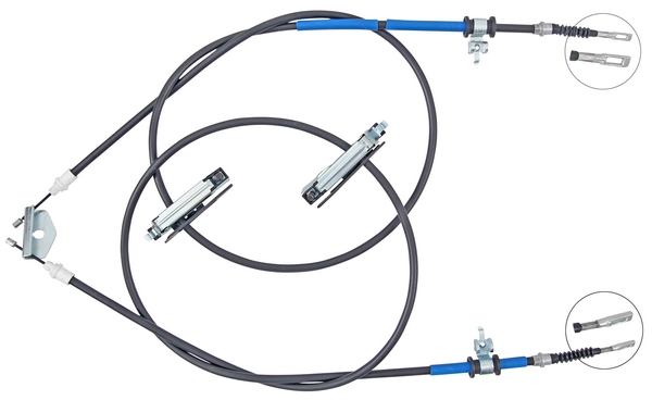 A.B.S. Håndbremsekabel k14061 for FORD