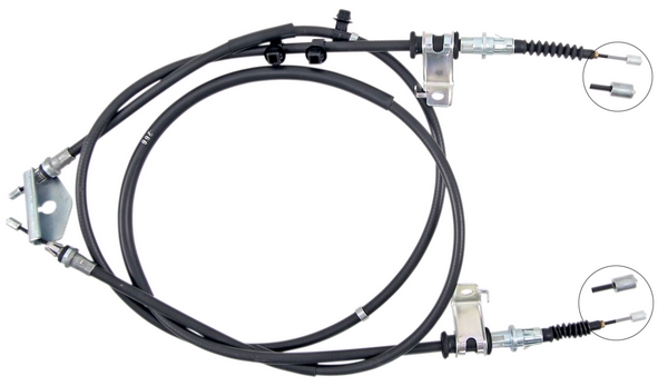A.B.S. Håndbremsekabel k14063 for FORD