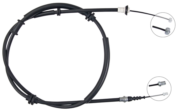 A.B.S. Håndbremsekabel k14072 for FIAT