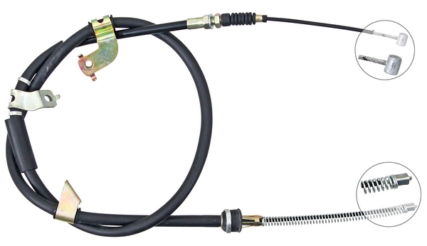A.B.S. Håndbremsekabel k14111 for MITSUBISHI
