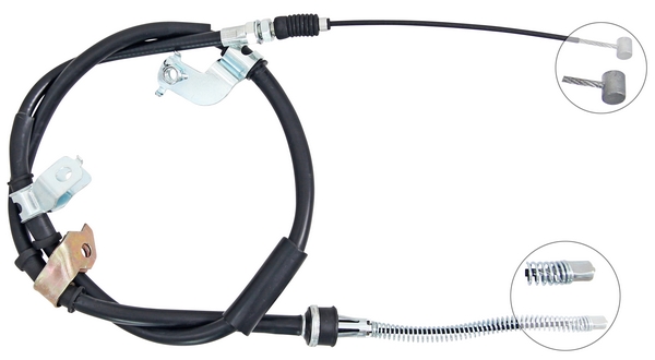A.B.S. Håndbremsekabel k14113 for MITSUBISHI