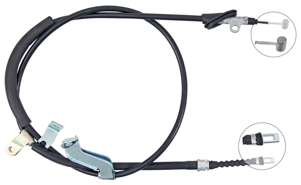 A.B.S. Håndbremsekabel k14114 for HONDA