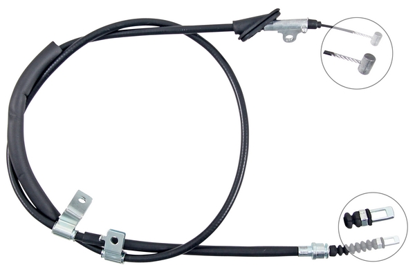 A.B.S. Håndbremsekabel k14115 for HONDA