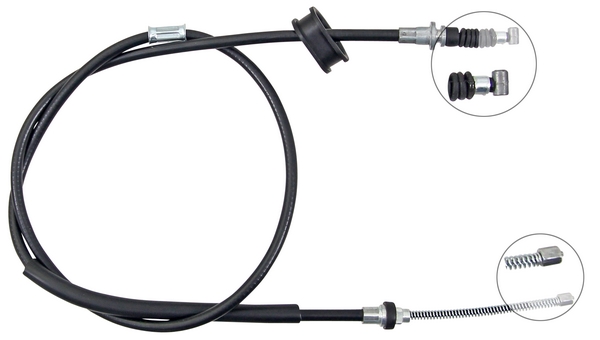 A.B.S. Håndbremsekabel k14123 for DAIHATSU
