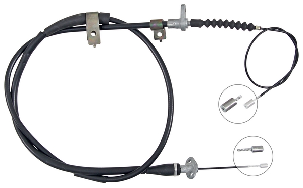 A.B.S. Håndbremsekabel k14124 for NISSAN