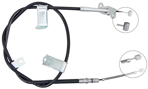 A.B.S. Håndbremsekabel k14126 for HONDA