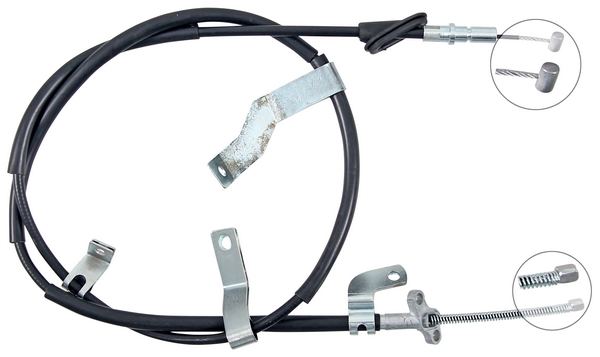 A.B.S. Håndbremsekabel k14134 for HONDA