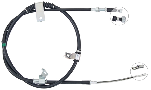 A.B.S. Håndbremsekabel k14188 for HYUNDAI