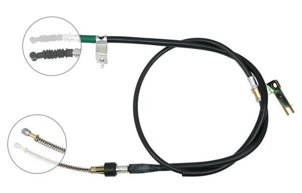 A.B.S. Håndbremsekabel k14608 for MAZDA