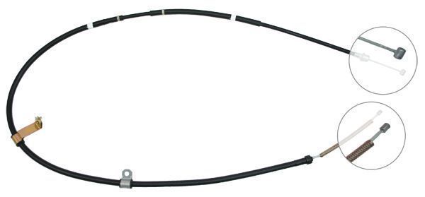 A.B.S. Håndbremsekabel k14817 for MITSUBISHI