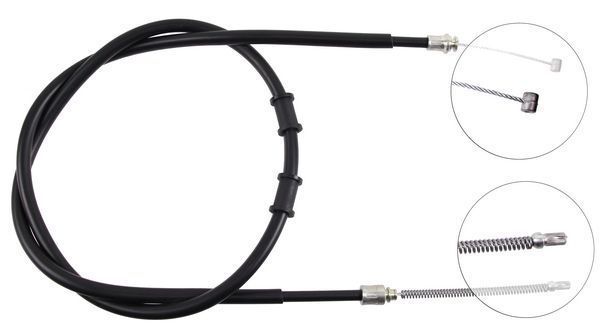 A.B.S. Håndbremsekabel k14838 for MITSUBISHI