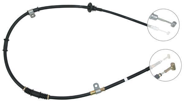 A.B.S. Håndbremsekabel k14887 for MITSUBISHI