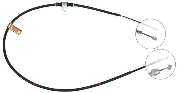 A.B.S. Håndbremsekabel k14888 for MITSUBISHI