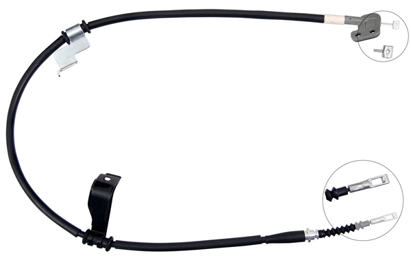A.B.S. Håndbremsekabel k15002 for HYUNDAI